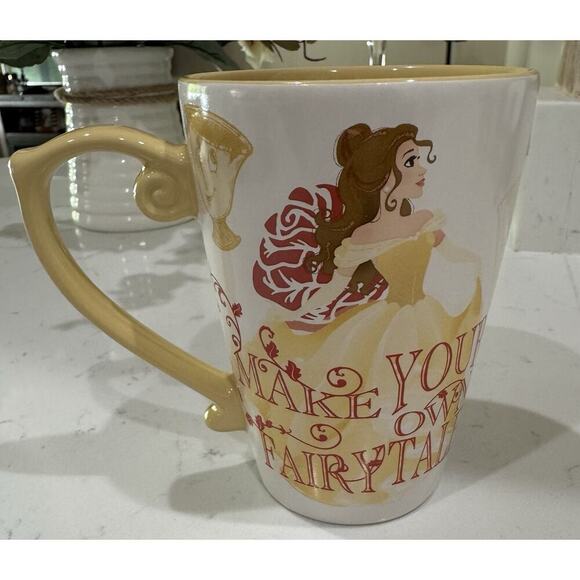 Disney Store Belle Mug MAKE YOUR OWN FAIRYYTALE Beauty and The Beast 2016 - Picture 2 of 4